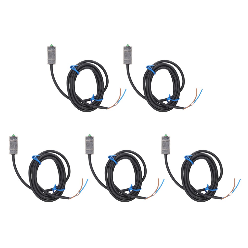 5Pcs Magnetic Switch Sensor 2 Wire Normally Open Proximity Sensor 100mA AC DC