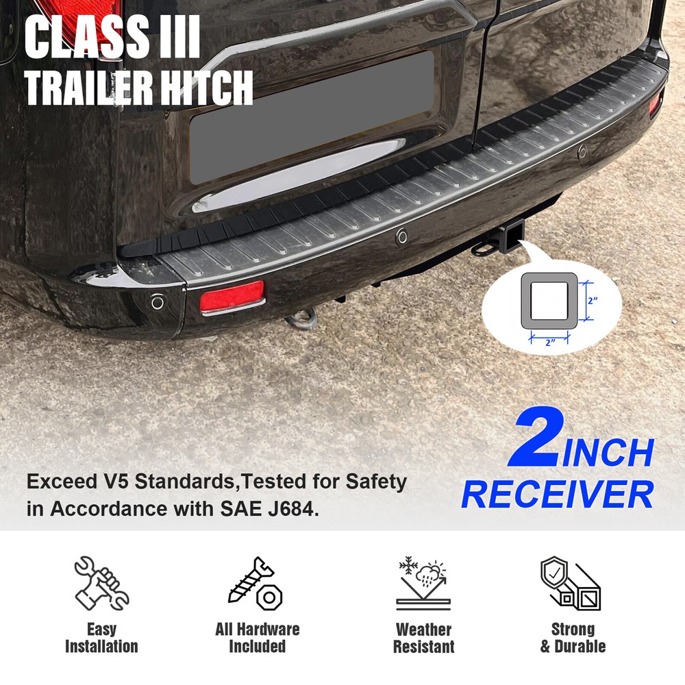 APS Class 3 Trailer Hitch Receiver for Ford Transit Connect 2010-2013