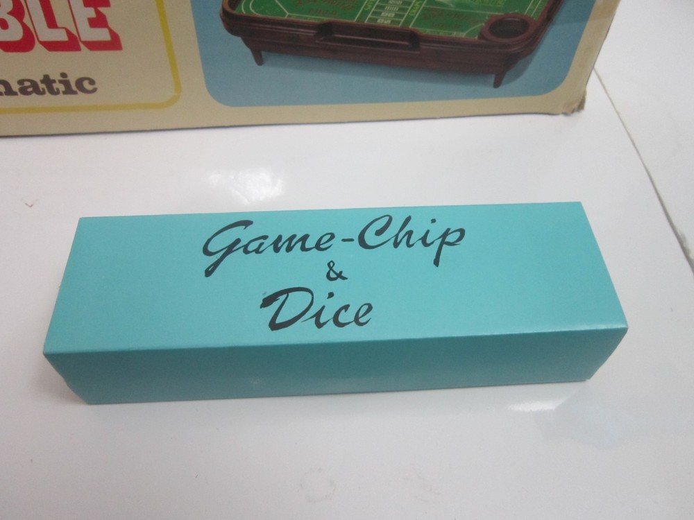 VTG Waco Auto-Shooter Craps Table Automatic Dice Roller Complete WORKING - VIDEO