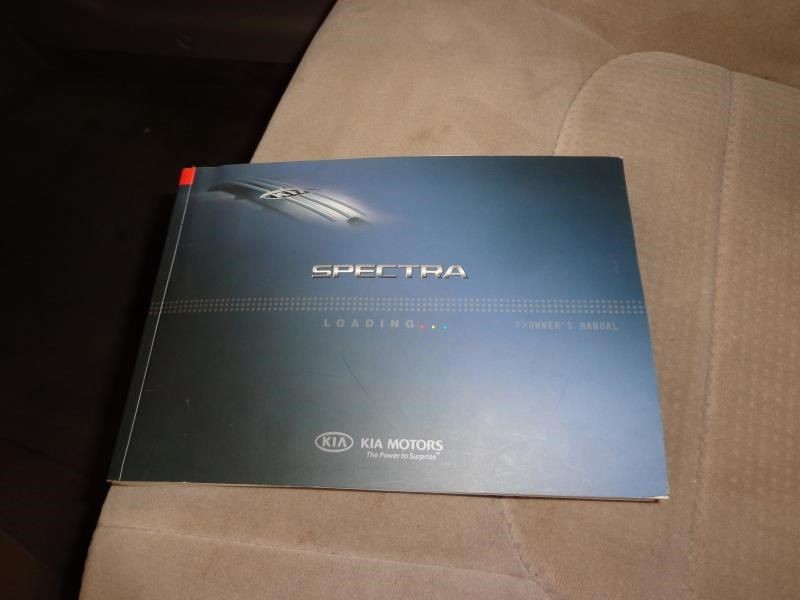 2007 SPECTRA OWNERS MANUAL