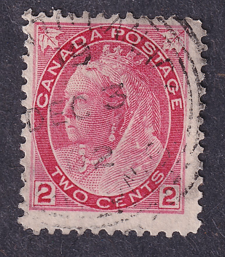 CANADA 1898-1902, Scott No. 77, Re-entry # 57