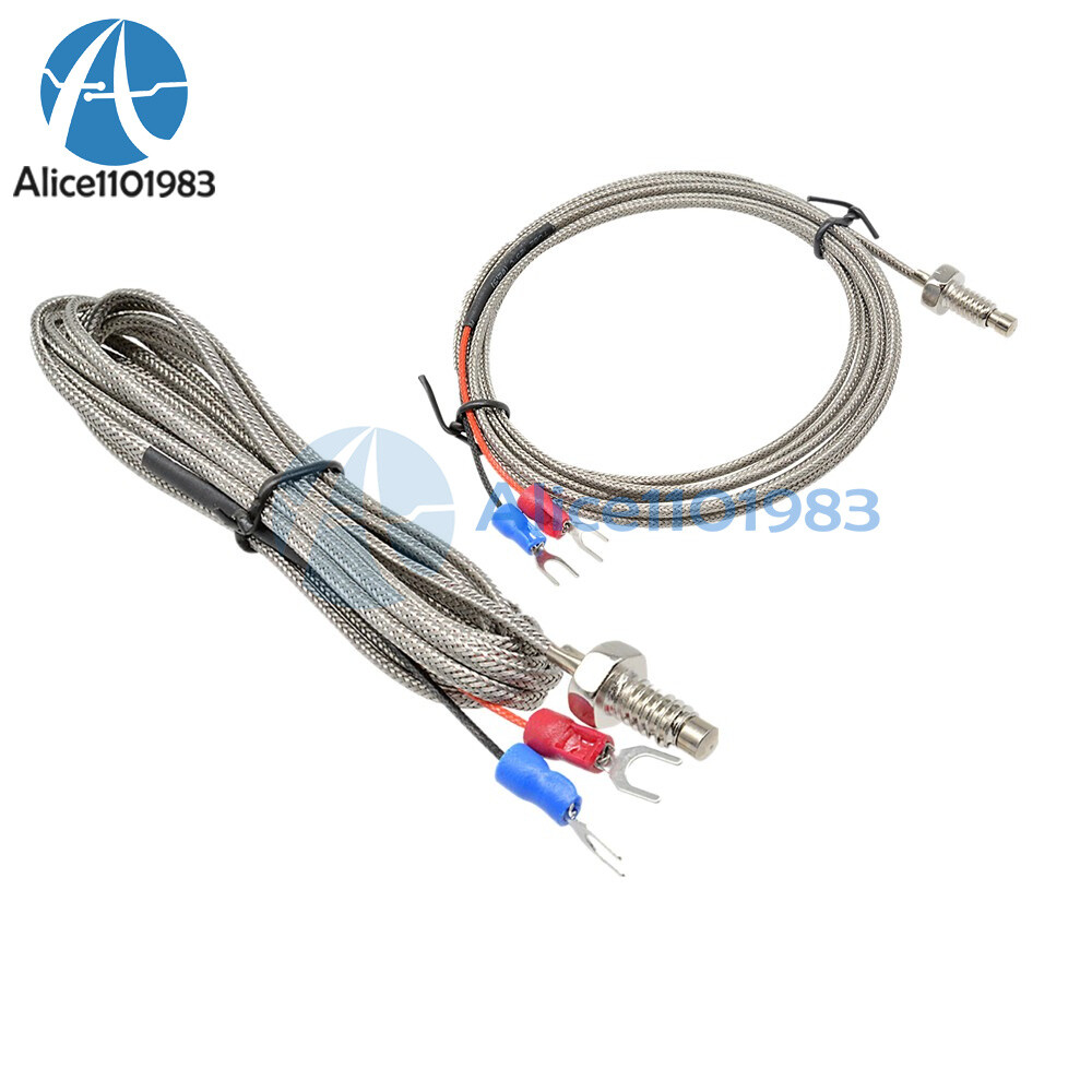 2M 6.6ft K Type Thermocouple Control Temperature Controller 0-800C Sensor Probe