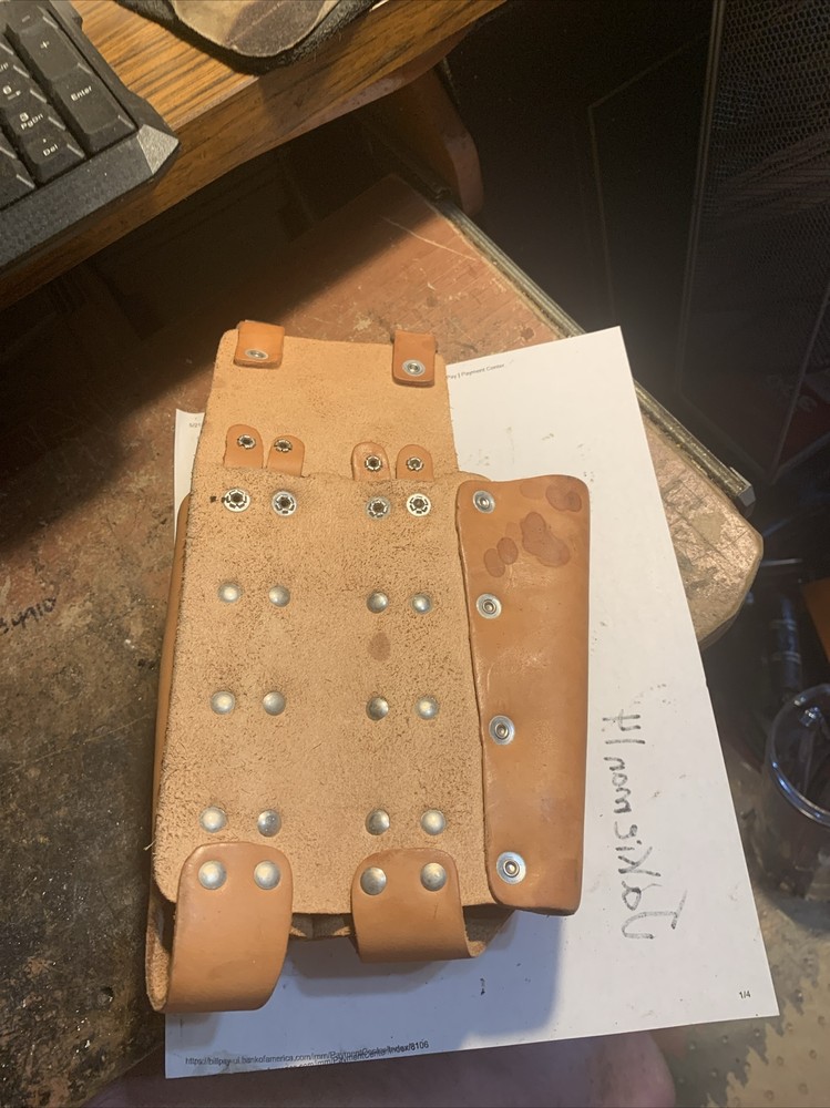 BUCKINGHAM 4 POCKET DOUBLE BACK HOLSTER - 826