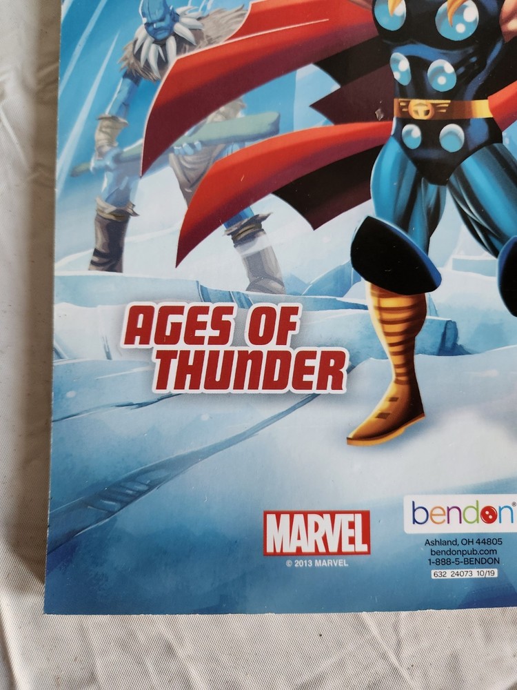 Marvel Thor "Big Fun Book To Color" Bendon 2013