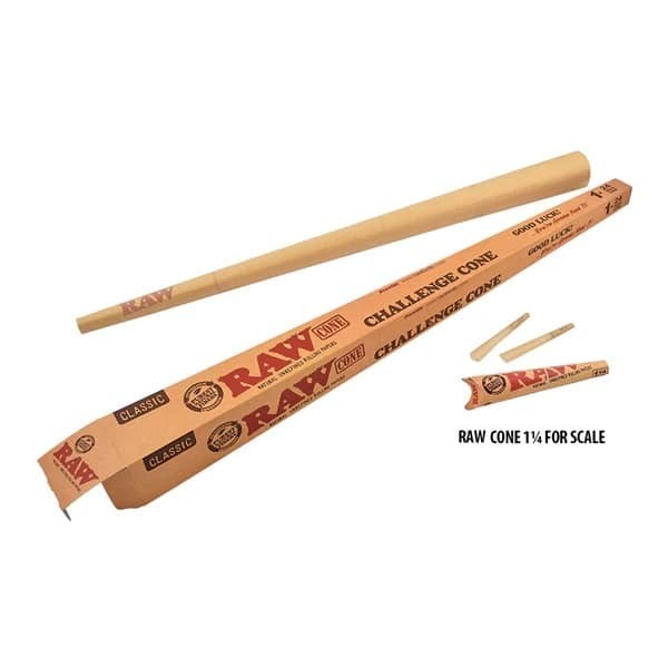 Raw Classic -2ft Pre-Roll Challenge Cone 1Pc