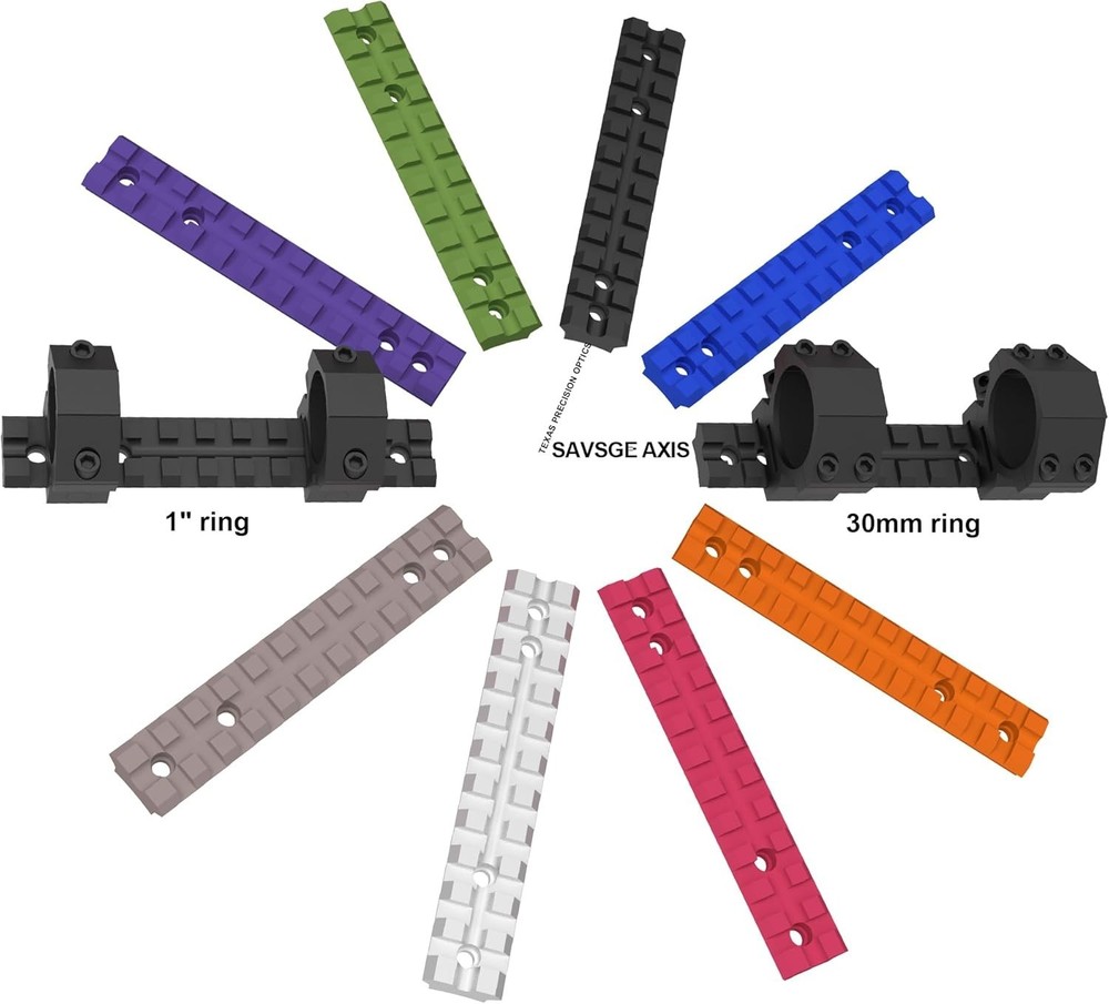 Picatinny Rail Mount for Savage Axis Edge Rifles Scope Base Adapter