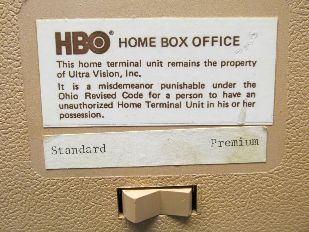 OAK Industries (HBO), Mini-Code CATV Cable Decoder Converter Box, Model No. N12