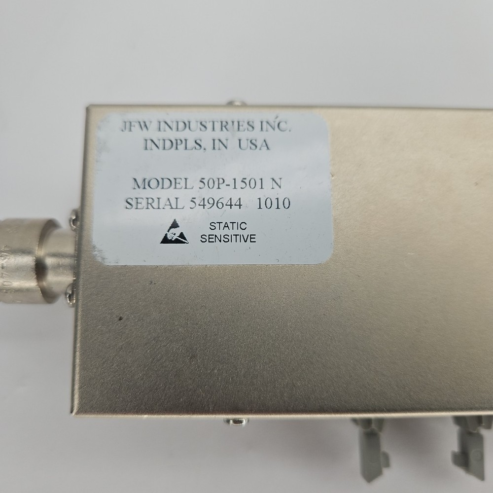 JFW Industries 50P-1501 N Programmable Attenuators Digital Connector Module