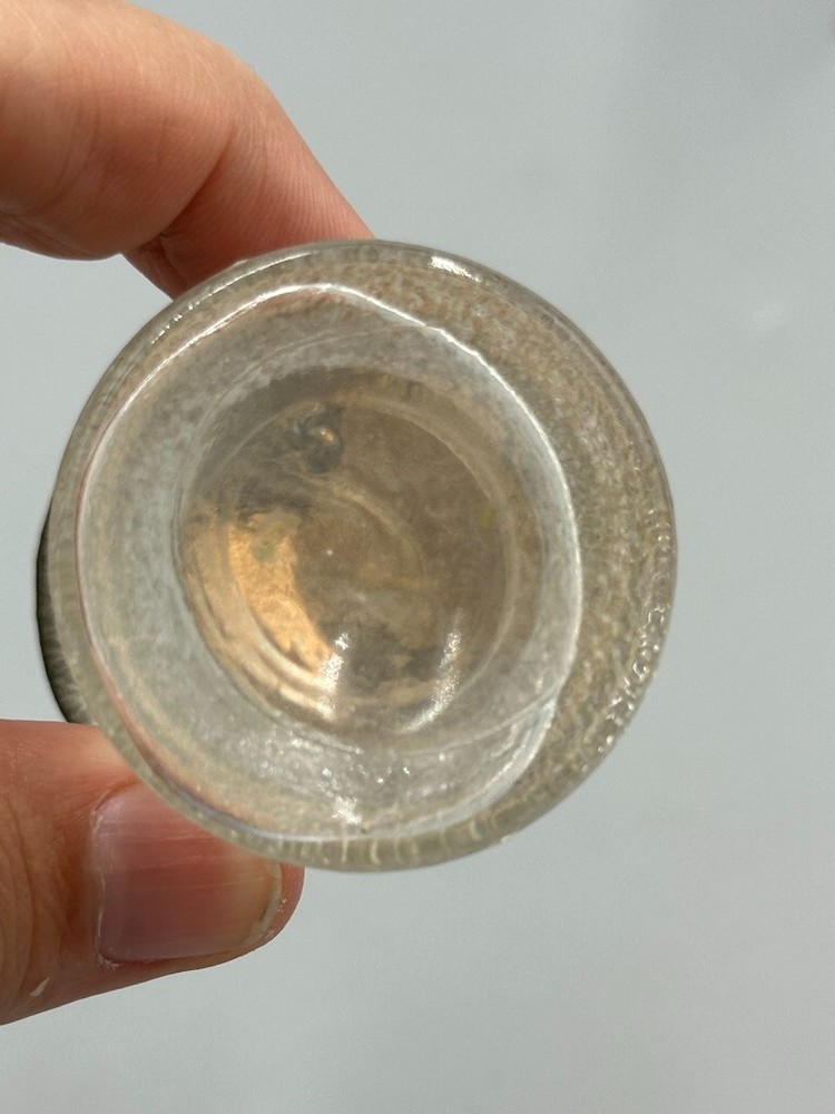 c 1950 LANTERN Victory Glass Co CANDY CONTAINER Antique A&E 393