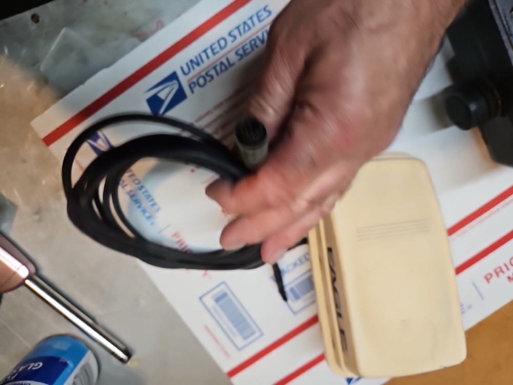 Vintage Eagle Z-9500 GPS Sonar Plot With Antenna