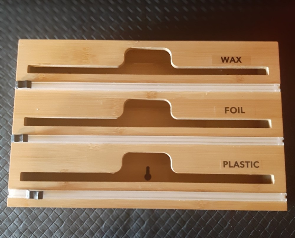 Kitchen Foil, Plastic, Wax Paper Dispenser