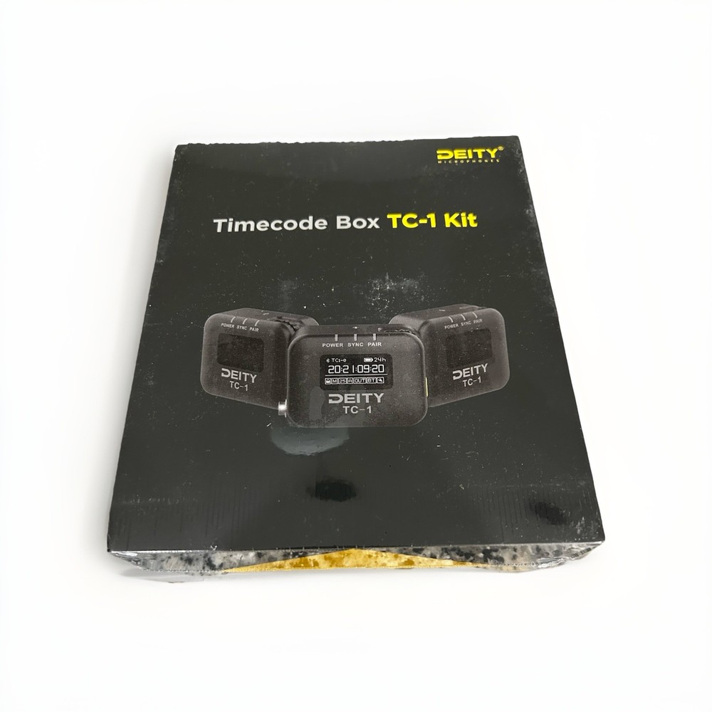 Deity TC-1 Timecode Box Generator 3-Pack Wireless Bluetooth 5.0 3.5mm Lock - USA