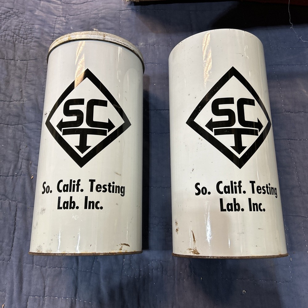 Vintage Tin Can So. Calif. Testing Lab. Inc.