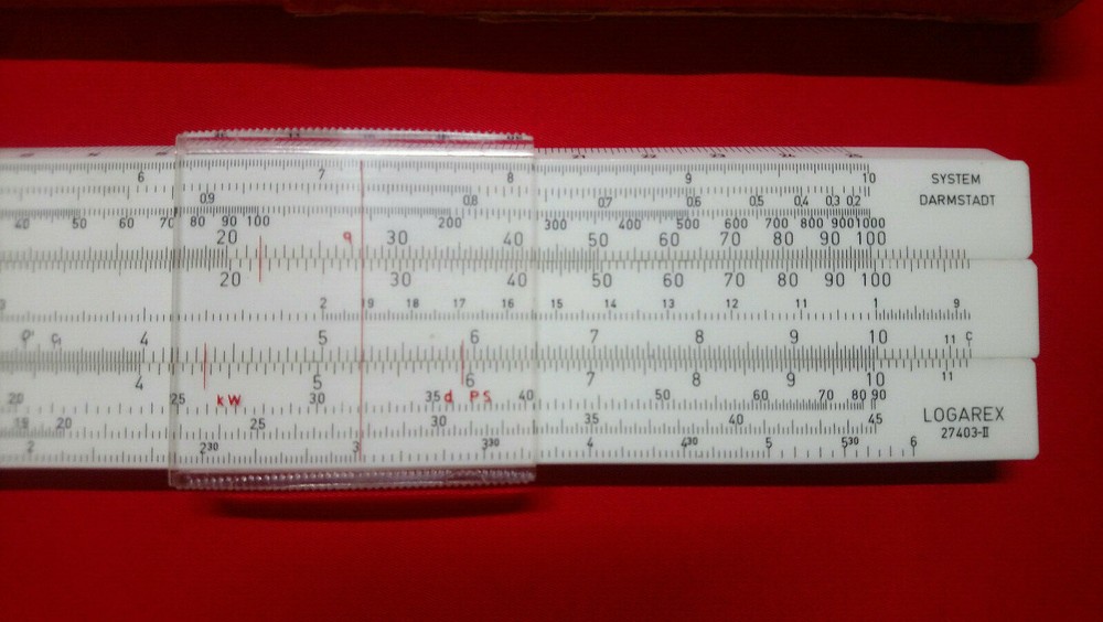 Logarithmic multi ruler, czechoslovakia LOGAREX