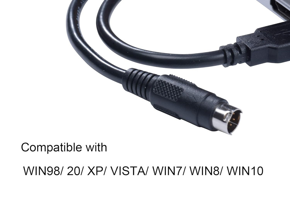 PLC Micrologix Cable USB Interface Compatible PLC Micrologix 1000, 1200, 1400 Se