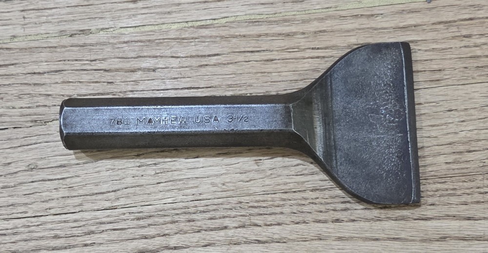 781 Mayhew 3-1/2" Brick Set Chisel 12301