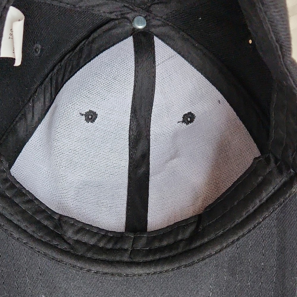 Jeep Black Adjustable Baseball Cap Hat - Adjustable Strap Casual Ball Cap
