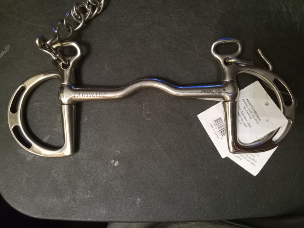 New kimberwick bit 5 in ported mouth