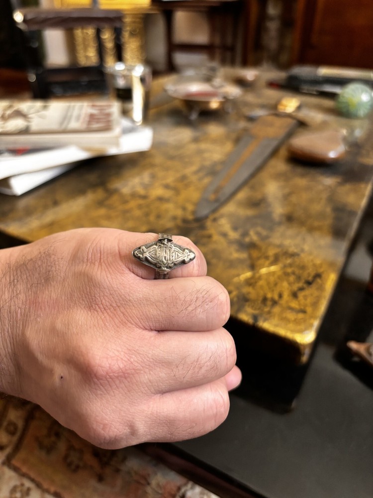 Silver Ring Ottoman or Byzantine
