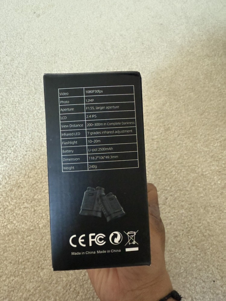 Night Vision Binoculars With SD Card