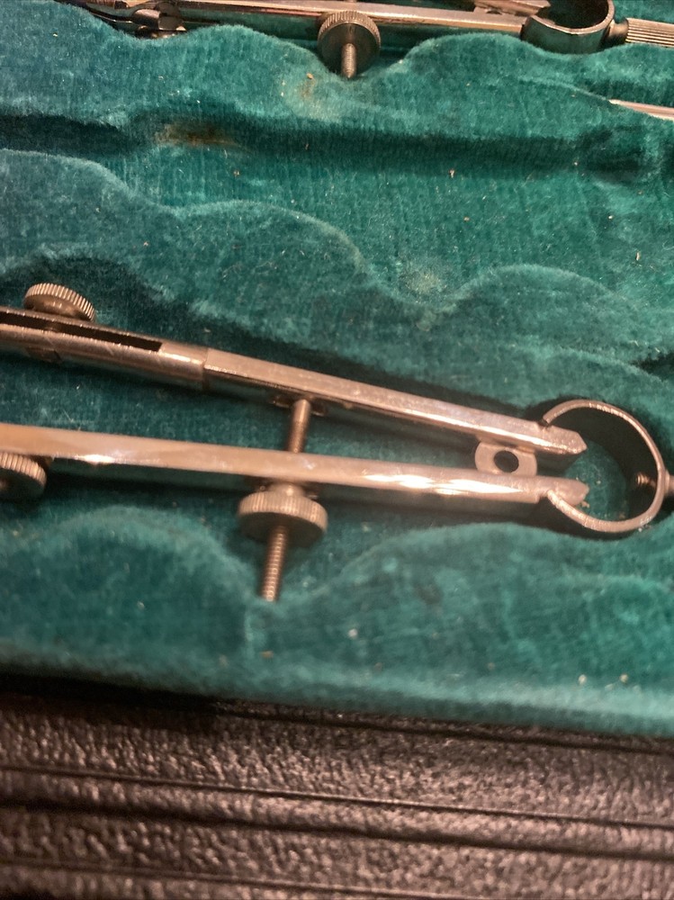 Micronta VTG Engineer's Compass Drafting tool Set Not Complete Germany