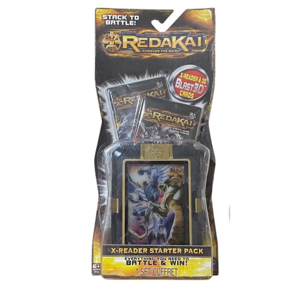 Redakai X-Reader Starter Pack ORIGINAL Series w/22 Blast3D Cards NEW Spin Master