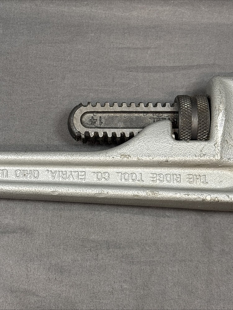 Rigid 14'' Aluminum Pipe Wrench