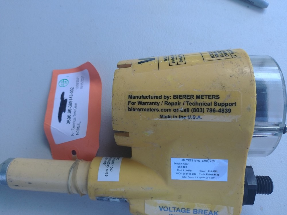 bierer vbi15 MODULE ONLY, RECENTLY CERTIFIED