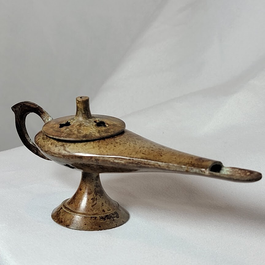 Small Genie Lamp Incense Burner