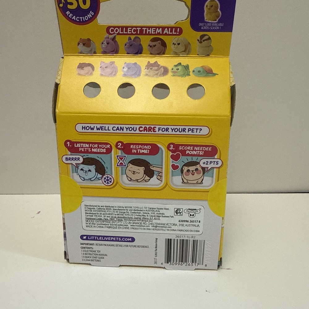 Little Live Pets NeeDees "Splashee" Otter Interactive Toy
