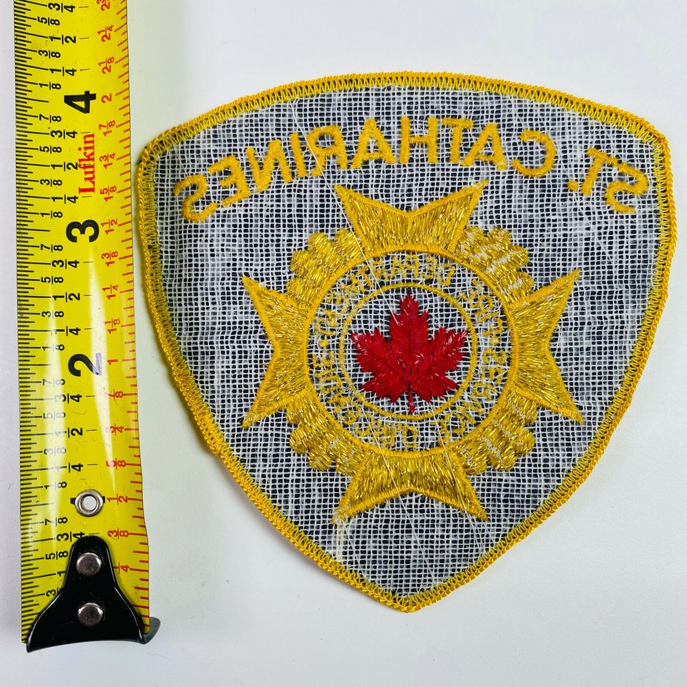 St Catharines Fire Canada Patch E3