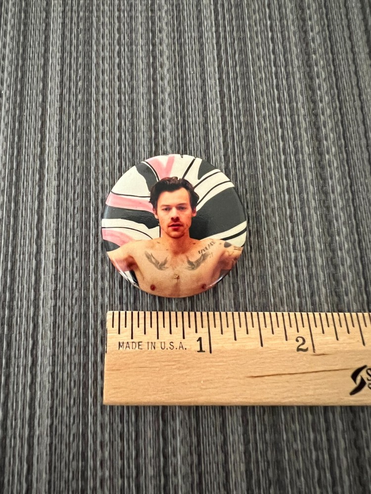 HARRY STYLES Button 1.50” Pin Badge
