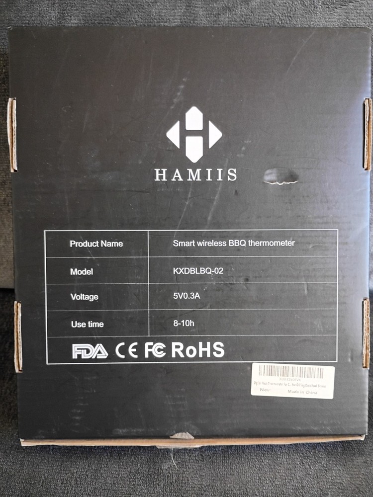Smart Wireless BBQ Meat Thermometer by HAMIIS