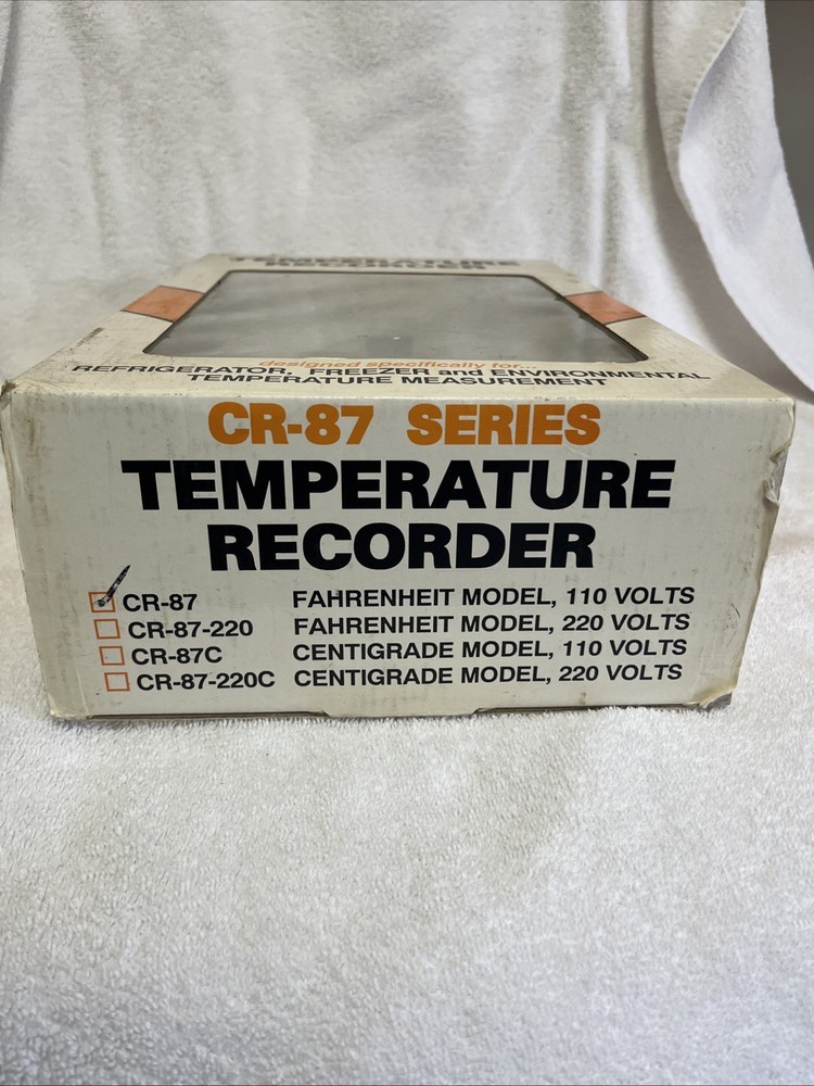 Supco CR-87 Temperature Recorder