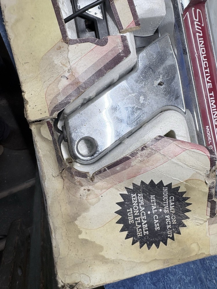 Old 60s Sun Inductive Timing Light NOS In Box
