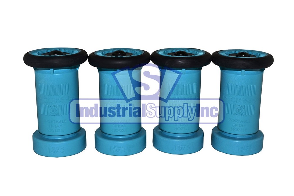 Fire Hose Nozzle | 1-1/2" National Pipe Thread  | Polycarbonate | 4 Pack