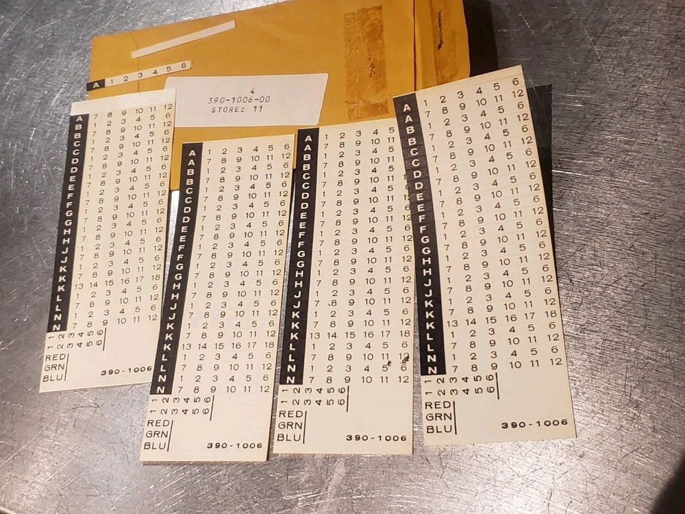 Four New Heathkit Labels #390-1006