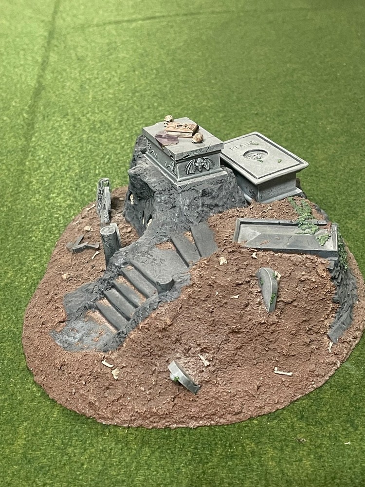 Forge World graveyard mound heavy terrain AOS scenery