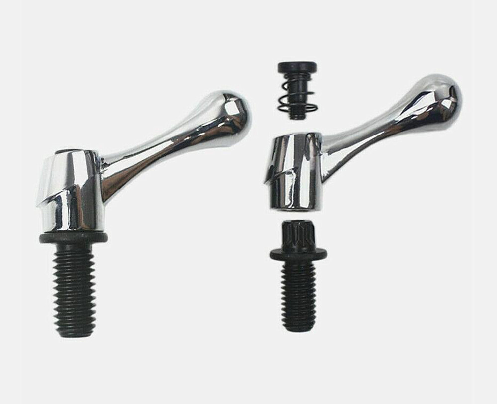 2Pcs Milling Machine Table Lock Bolt Handle CNC Vertical Mill Tool M12 Or M1/2