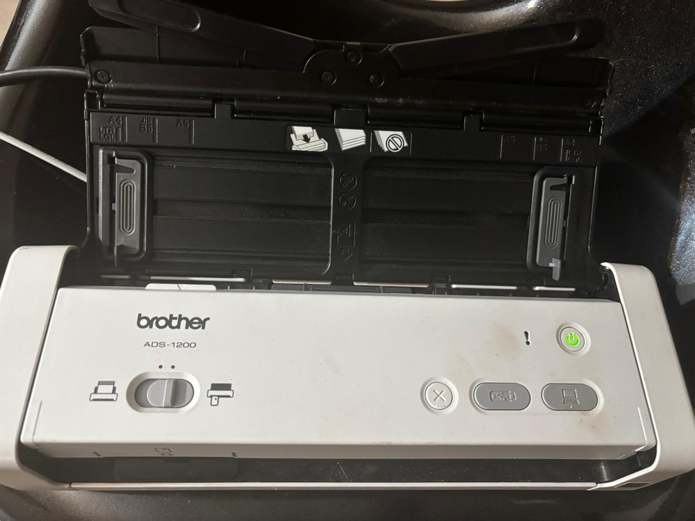 Brother ADS-1200 Compact Desktop Document Scanner USB 3.0 White