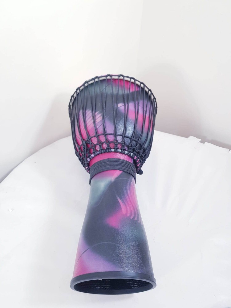 Large Hand made African Java Percussion Natural Head Djembe Drum