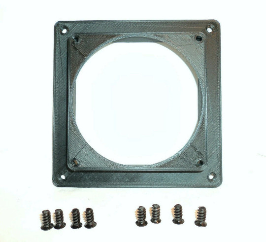 110mm to 120mm Fan Adapter Converter change mounting PC Modding Flat Custom Mod