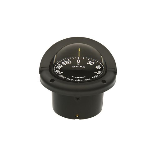 Ritchie Compass, Flush Mount, 3.75" Dial, Black HF-742