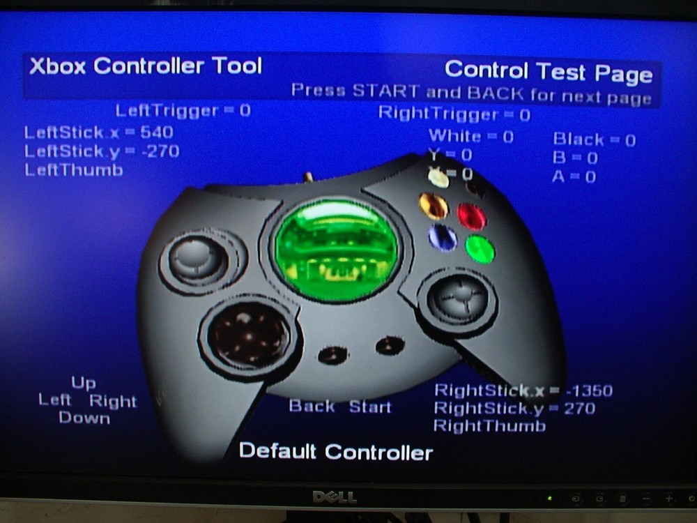 Microsoft Original Xbox controller Duke new analogs