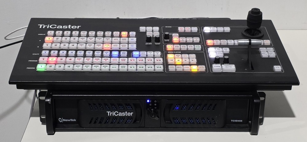 Newtek Tricaster XD455 TCXD455 Live Video Production System with Control Surface