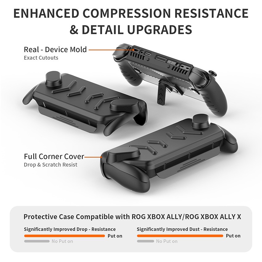 Full-Cover Protective Case Scratch-Resistant Shell for ROG Xbox AllyX Console
