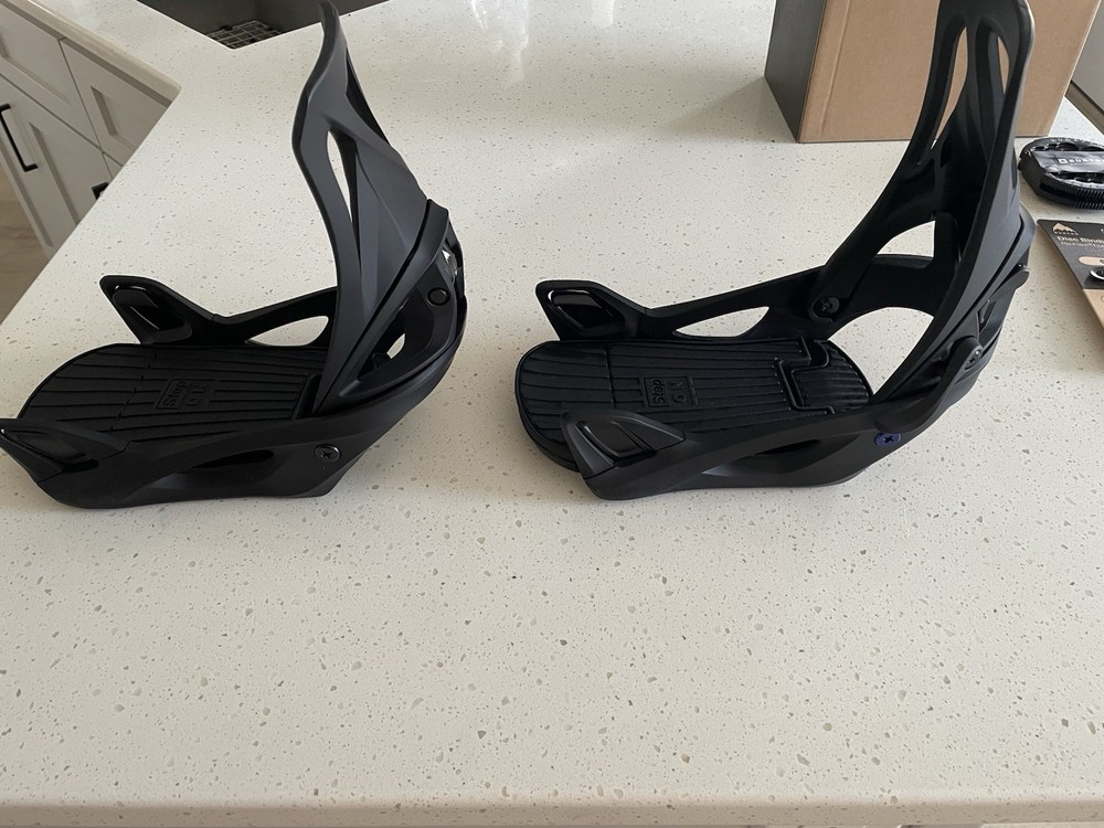 Burton Step On Women's Snowboard Bindings Black Medium Re:Flex Combo Disc