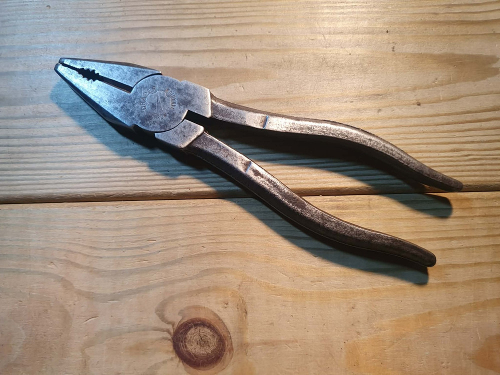Vintage Draper Pliers Old Hand Tools Engineering Mechanics Tool Mechanical