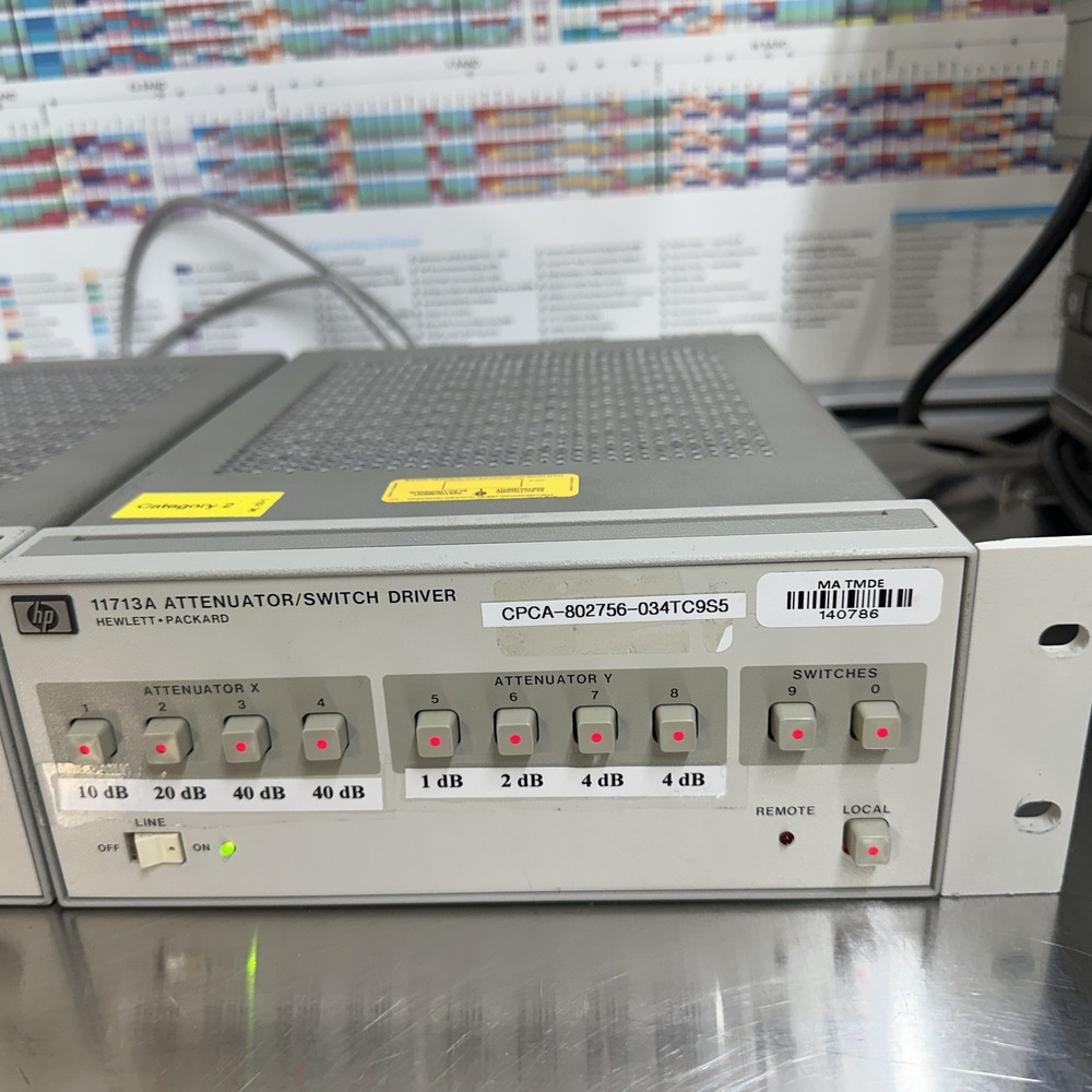 Keysight / Agilent 11713A Attenuator / Switch Driver