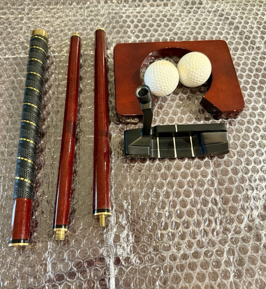 Golf Practice Putting Set in Metal Briefcase
